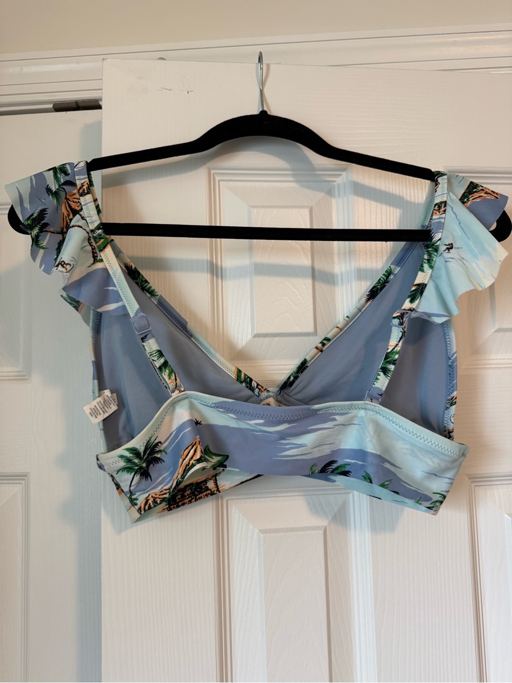 Aerie Tropical/Hawaiian Print High-Waist Bikini - Picture 7 of 7